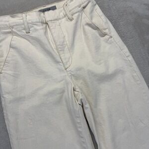 JOE'S Jeans Womens 27 Cargo Ecru Wide Leg Trouser Y2K Cream Skater Street Grunge